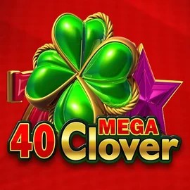 Logo of 40 Mega Clover from Amusnet Interactive at Fish Casino