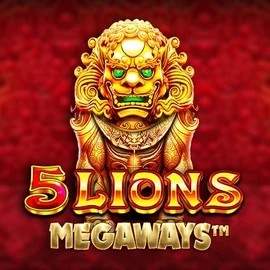 5 Lions Megaways by Pragmatic Play, showcased at fishcasino.ca – game logo