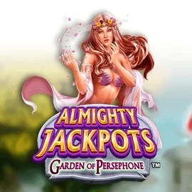 Almighty Jackpots: Garden of Persephone by Novomatic, showcased at fishcasino.ca – game logo