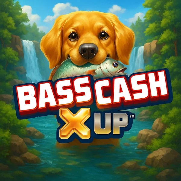 Bass Cash X UP logo by Alchemy Gaming at Fish CasinoBass Cash X UP