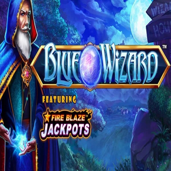 Blue Wizard Fire Blaze Jackpots online slot from Rarestone Gaming – play at fishcasino.ca
