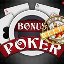 Bonus Poker Deluxe - 3 Hands slot logo by RTG (Reel Time Gaming) at Fish Casino