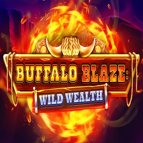 Logo of Buffalo Blaze Wild Wealth from OctoPlay at Fish Casino
