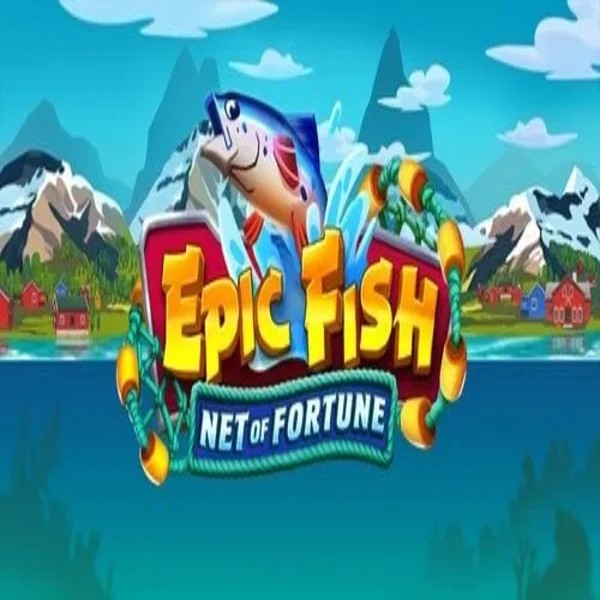 Logo of Epic Fish Net of Fortune from Quickspin at Fish Casino