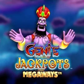 Logo of Genie Jackpots Megaways from Blueprint Gaming at Fish Casino