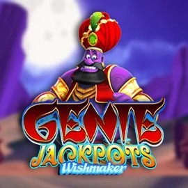 Genie Jackpots Wishmaker logo by Blueprint Gaming at Fish CasinoGenie Jackpots Wishmaker
