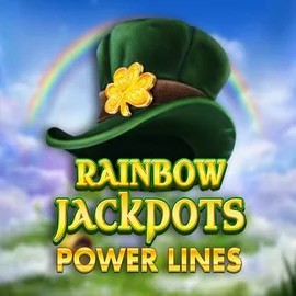 Enjoy Rainbow Jackpots Power Lines by Red Tiger Gaming – logo hosted on fishcasino.ca