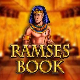 Ramses Book slot logo by Gamomat at Fish CasinoRamses Book