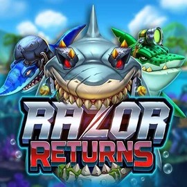 Slots logo of Razor Returns from Push Gaming at Fish Casino