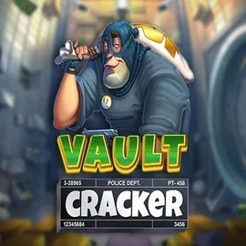 Vault Cracker slot logo by Red Tiger Gaming at Fish CasinoVault Cracker
